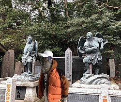 大天狗様と烏天狗様 (薬王院)