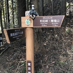 陣場山へ