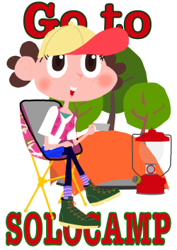 キャンプ女子